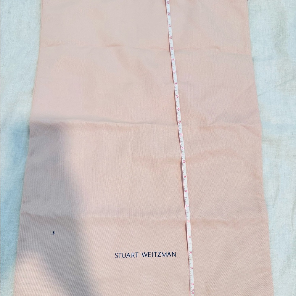 New - Stuart Weitzman Baby Pink Dust Bag